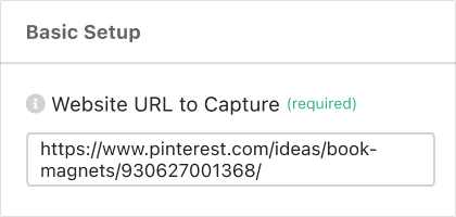 How to take automatic screenshots of Pinterest | PagePixels Screenshots ...